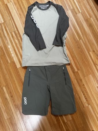 POC Velo Bekleidung Shirt& Shorts Gr S