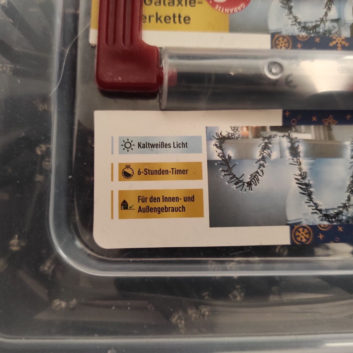 Ghirlande e barre luminose: 2x LED Lichterkette Livarno 580er kaltweiss Timer – Nuovo e nell'imballaggio originale da Münchwilen AG venduto da Choche1 2