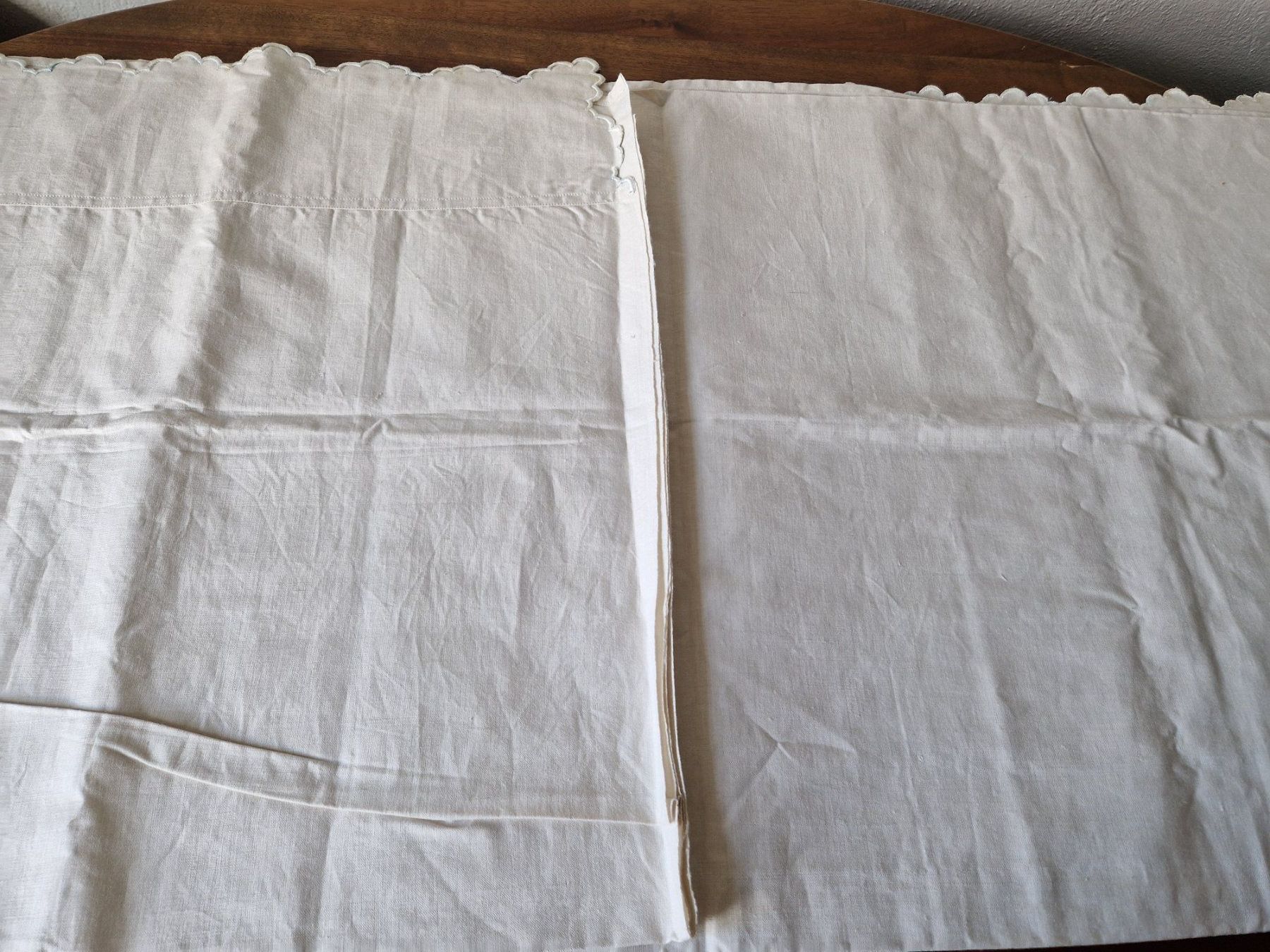Biancheria da letto: Leinen Leintuch mit Monogramm EB, 210x160cm – Nuovo (secondo la descrizione) da Bern venduto da Antikbatik 5
