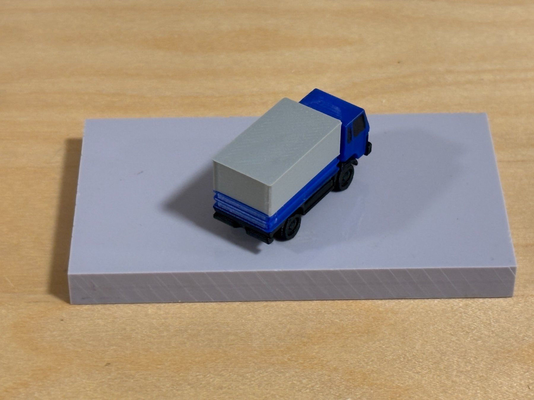 Magirus Modellini di ferrovie: Kleinlaster blau mit Plane - 1:160 3D-Druck – Nuovo (secondo la descrizione) da Bülach venduto da h0slotch 2