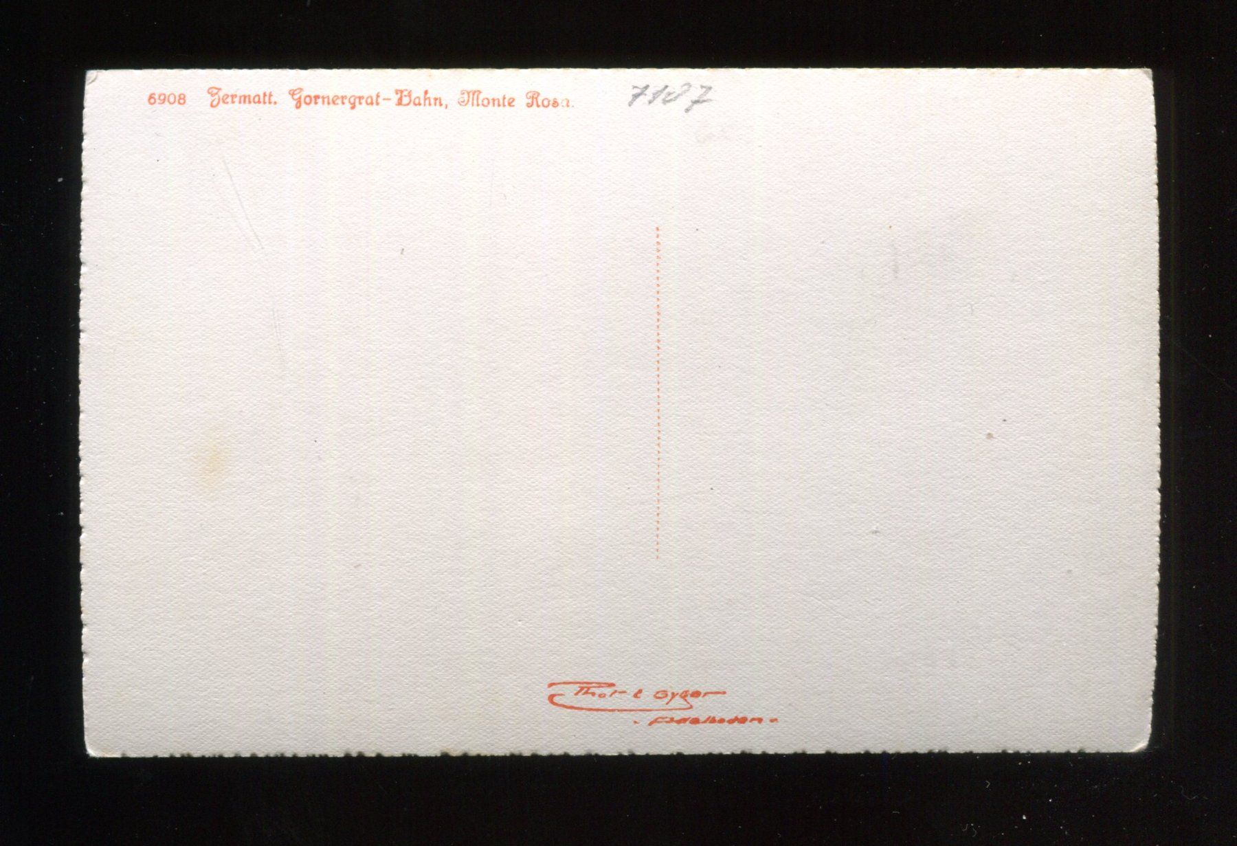 Cartoline postali: Zermatt Gornergrat-Bahn – Usato da Aarau venduto da Elmaar41 1