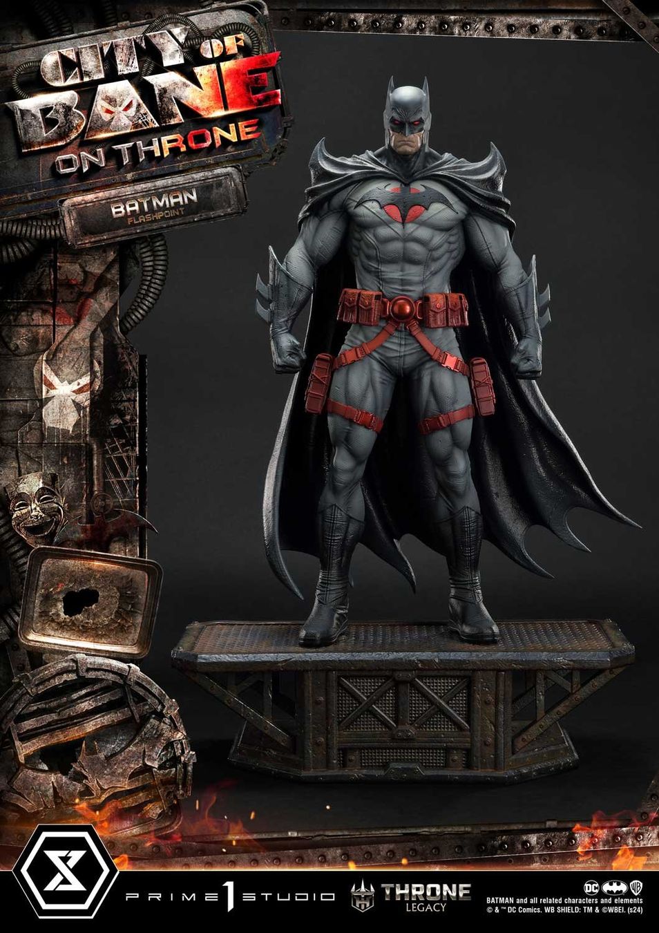 Statuette: Flashpoint Batman Prime 1 Bonus Version 1:4 – Usato da Niederrohrdorf venduto da elwey 3