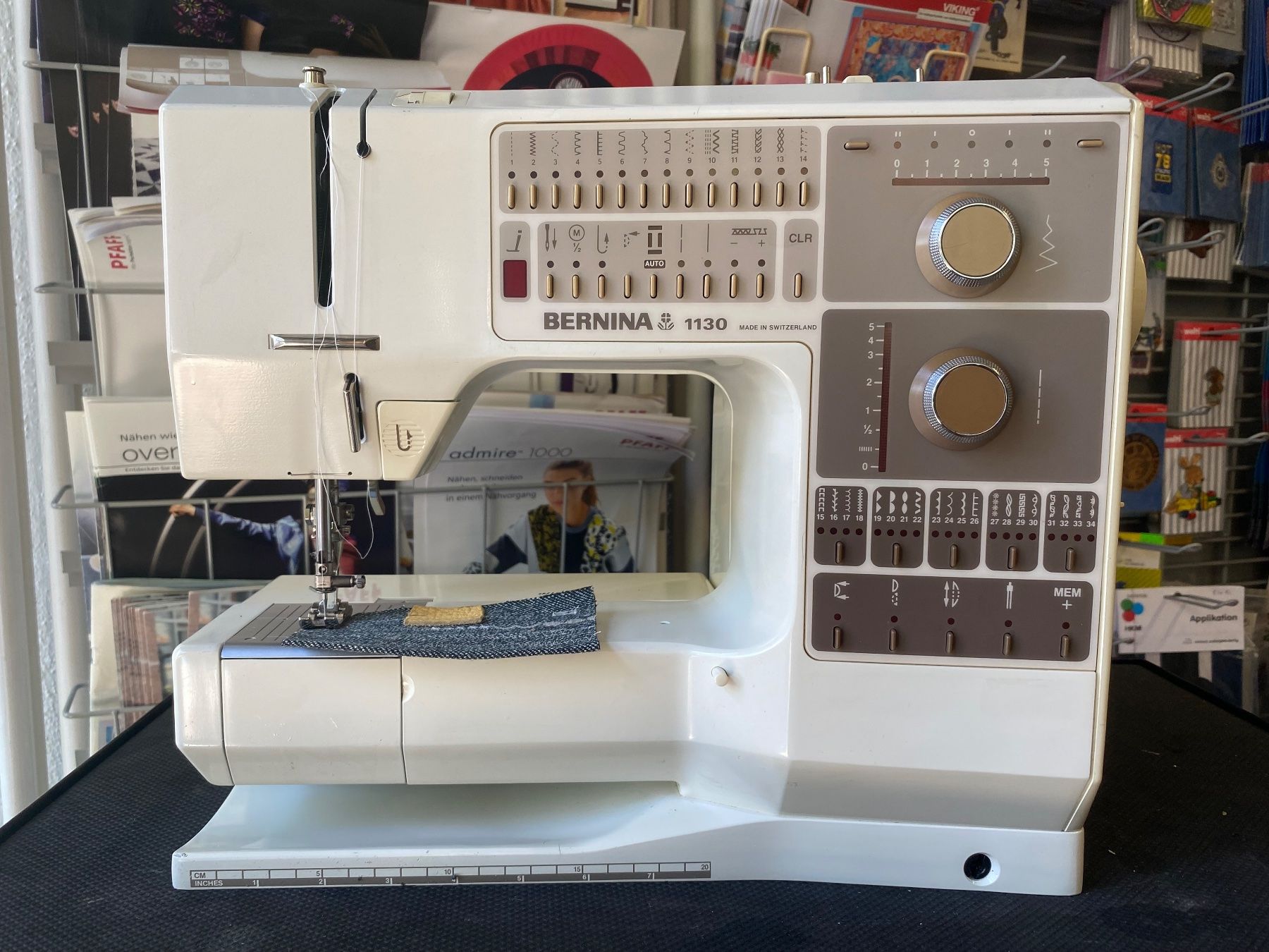 Bernina Macchine da cucire: Nähmaschine Bernina 1130, mit 34 Stichprogrammen, ab Service – Usato da Olten venduto da Pat31