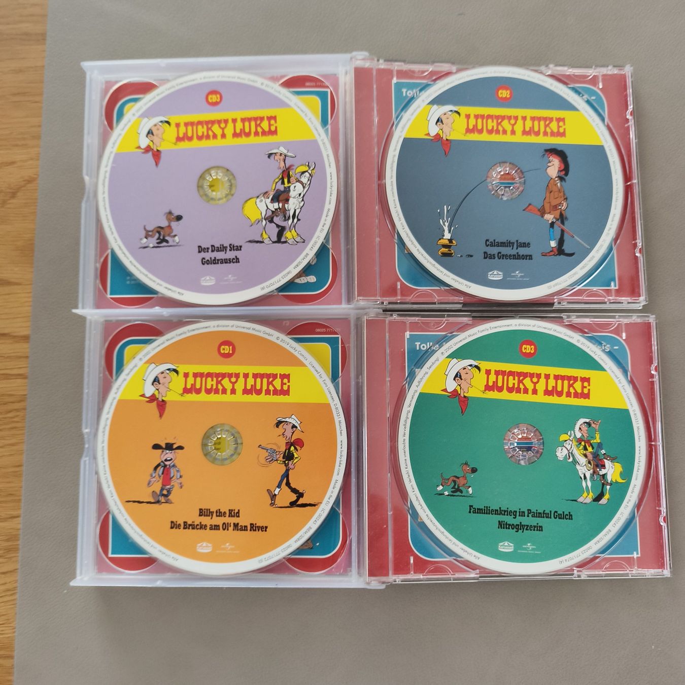 CDs: 6 CDs Lucky Luke – D'occasion à Meilen par FAVALLID 2