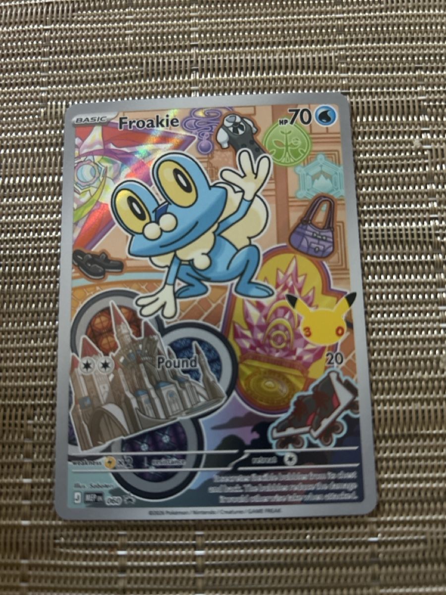 Pokémon Sammelbilder & Trading cards: Froakie (first partner)  – Gebraucht aus Bellinzona von hed_d2by
