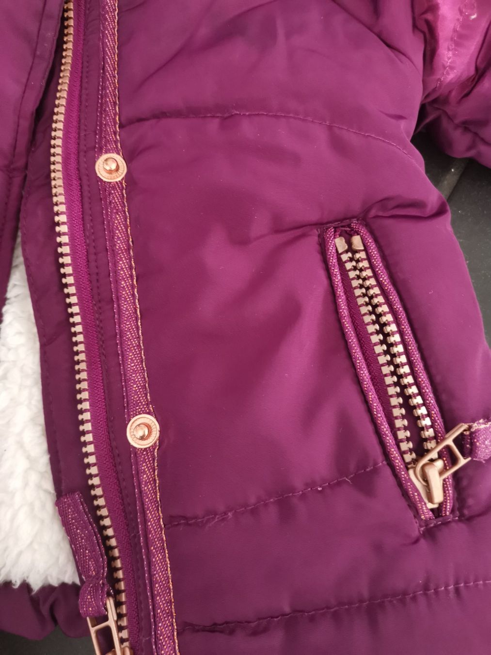 Vestes & Manteaux: Winterjacke Mädchen gr. 74 – D'occasion à Unterentfelden par Panda-87 1