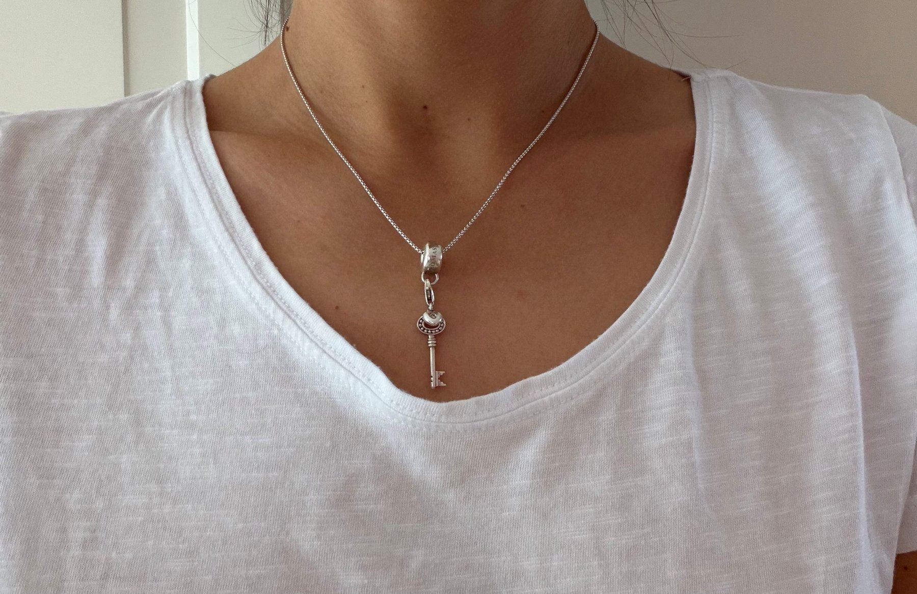 Thomas Sabo Catenine: Thomas Sabo Halskette und Charm S925 – Usato da Muri AG venduto da sabri_25