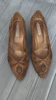 Valbrena Vintage Veloursleder Pumps - 36.5 - 🤎 Boho-Chic