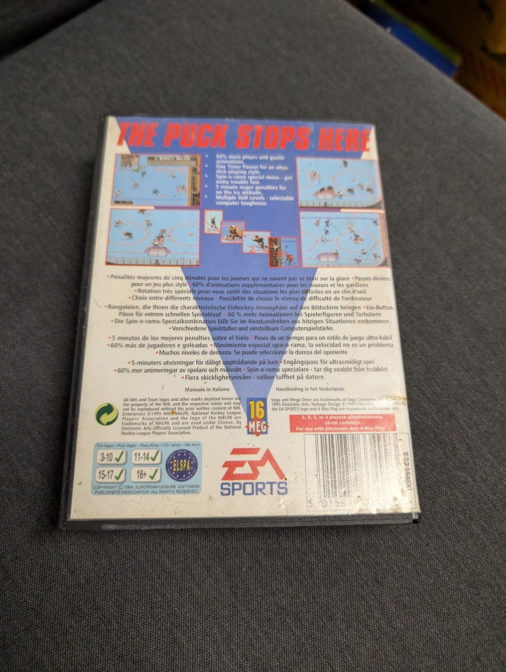 Spiele: NHL 96 Sega Mega Drive – Gebraucht aus Giubiasco von Ticinerd 1