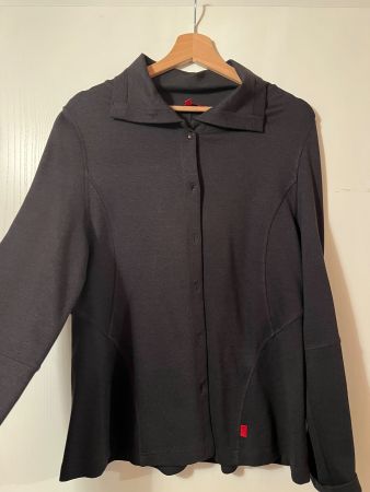 NEU Jersey Strick Blazer / Jacke, Viskose, Grösse 38