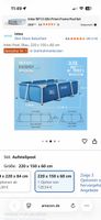 Intex Pool Blau 220 x 150 x 60 cm Stahlrahmen