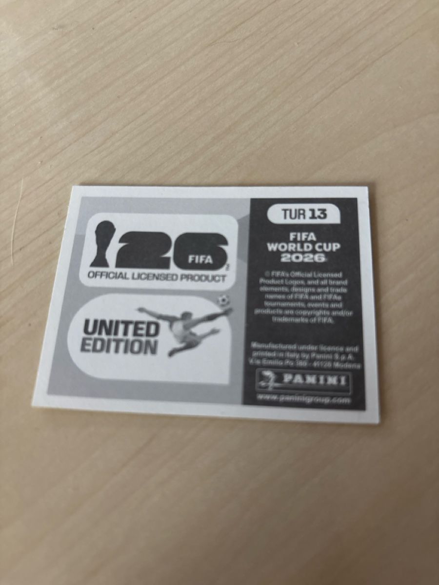 Panini Carte collezionabili: Panini Bild TUR13 – Nuovo (secondo la descrizione) da Rechthalten venduto da Thierry_89 1