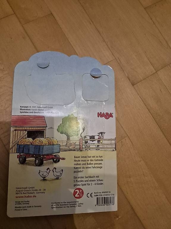 Giochi: Haba Buch&Spiel Bauer Jonas – Usato da Hefenhofen venduto da awbeat 1