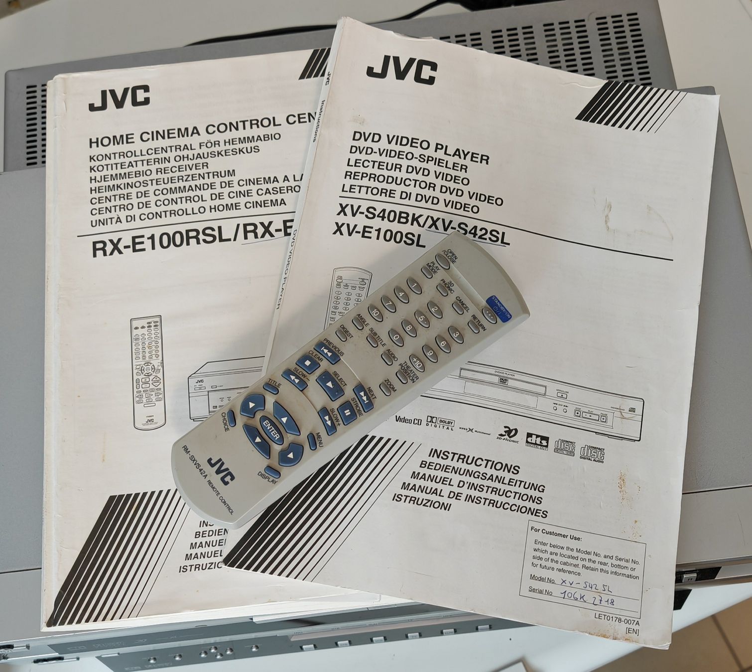JVC Home Cinema: JVC Heimkino Surround-Sound-System + DVD – Usato da Rheinsulz venduto da Dred 3