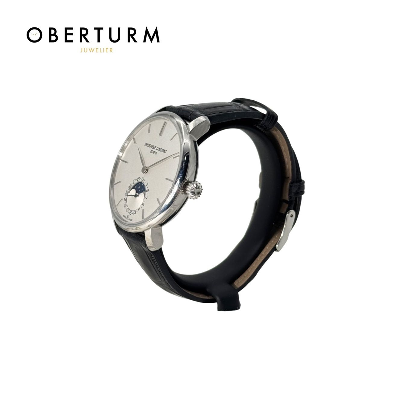 Frederique Constant Orologi: Frederique Constant Slimline Mondphase Automatik – Nuovo (secondo la descrizione) da Brugg AG venduto da Oberturm 2