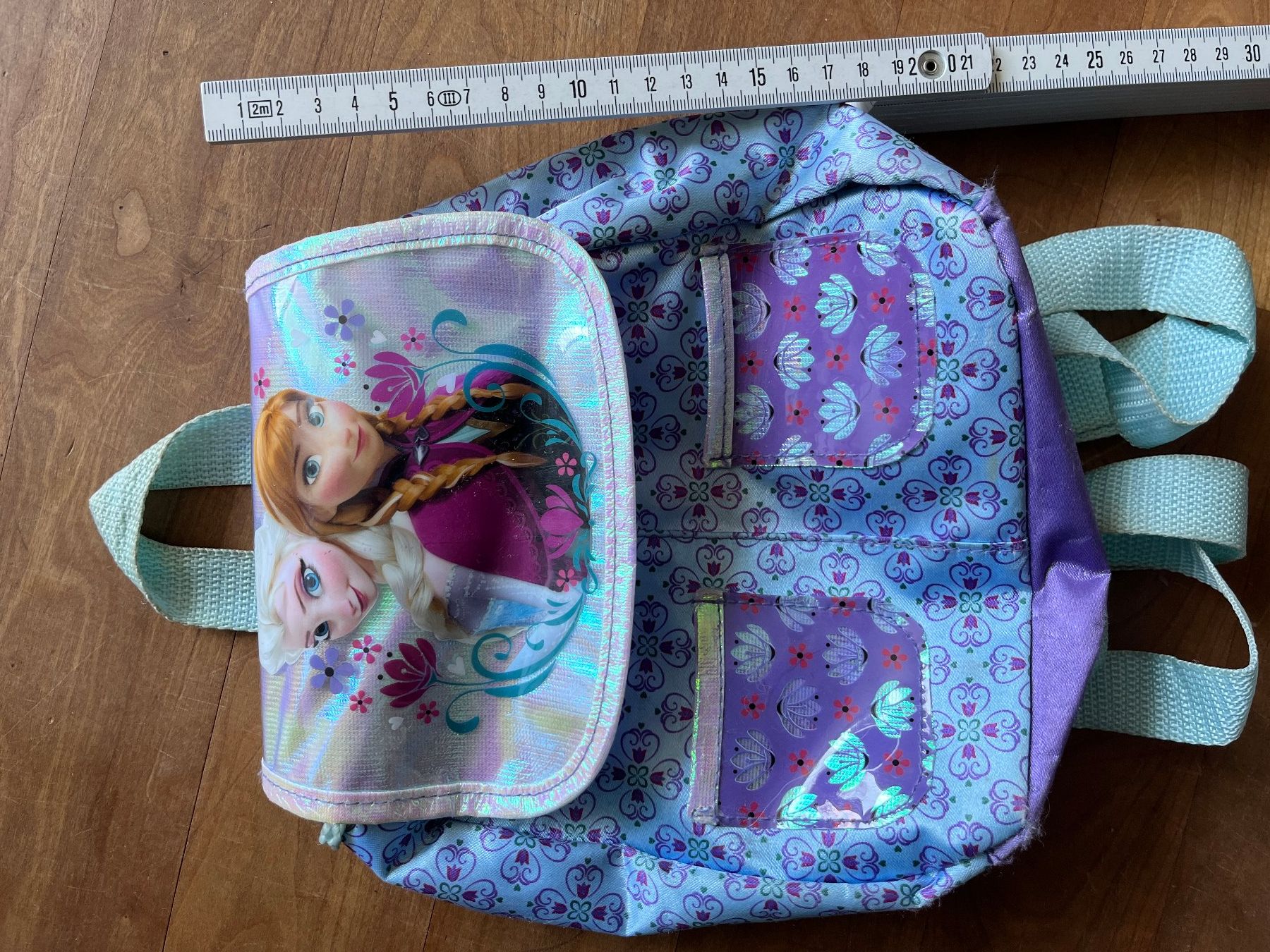 Disney Borse & Zaini: glänzender Anna & Elsa Kinder Rucksack – Usato da Muri b. Bern venduto da Buppalina 4