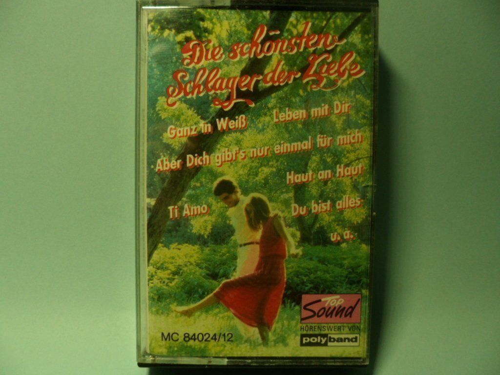 Musicassette: Die schönsten Schlager der Liebe – Usato da Langnau i. E. venduto da mar_hw58