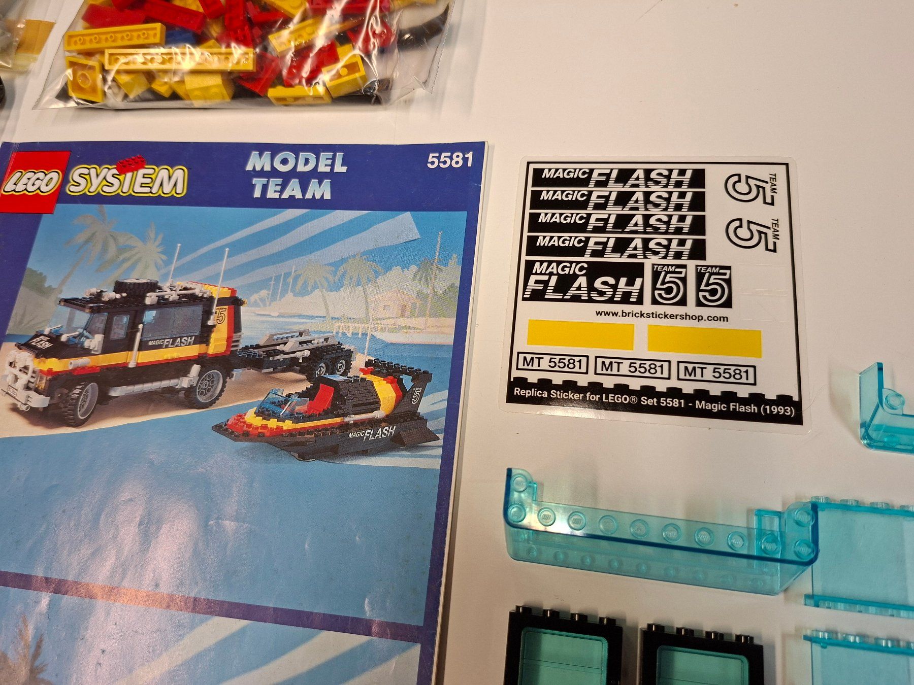 Lego Giocattoli: Lego 5581 Model Team Magic Flash – Usato da Sils im Domleschg venduto da AMAG_AUDI_ZH 4
