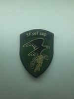 BADGE ECUSSON MILITAIRE SUISSE SF SOF SUP