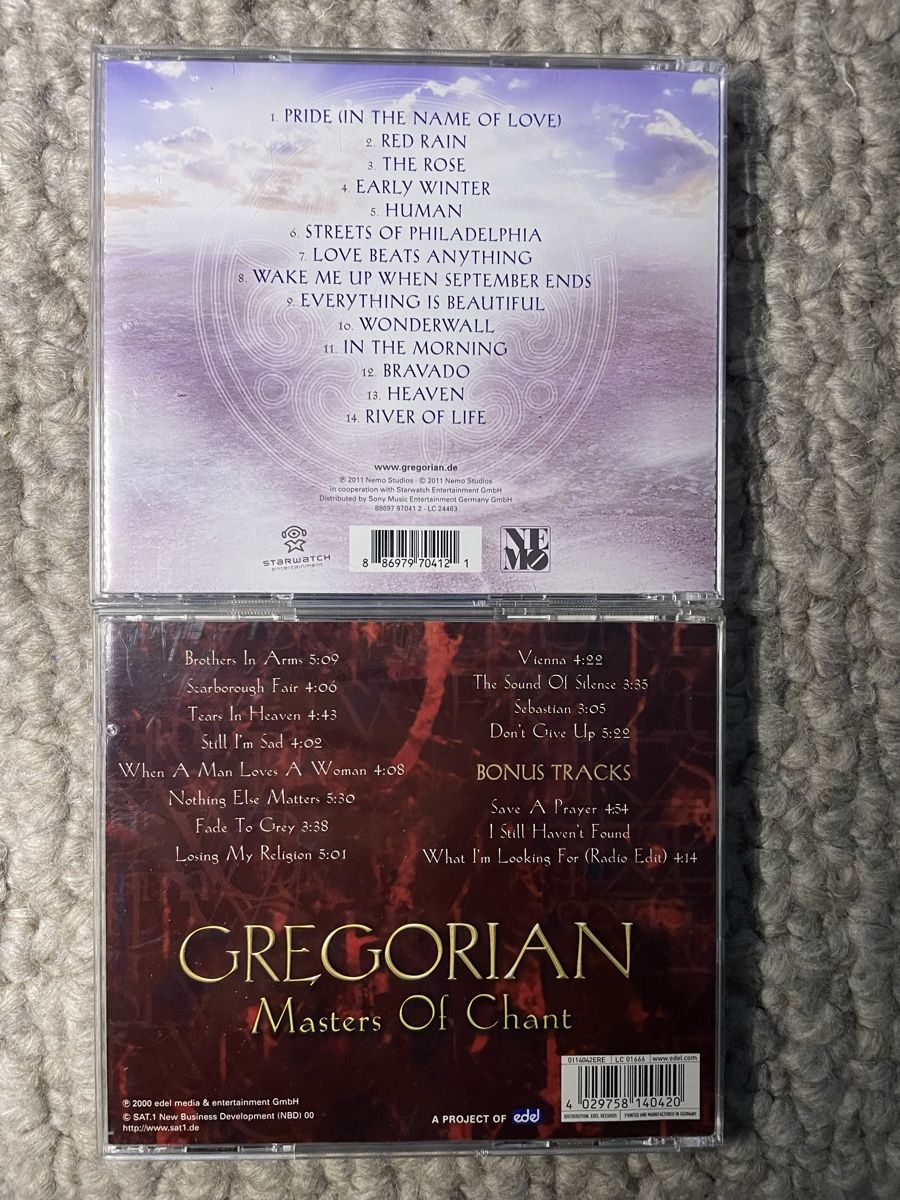 CD: 2x Gregorian — Masters Of Chant – Usato da Reinach AG venduto da trigger7811 1