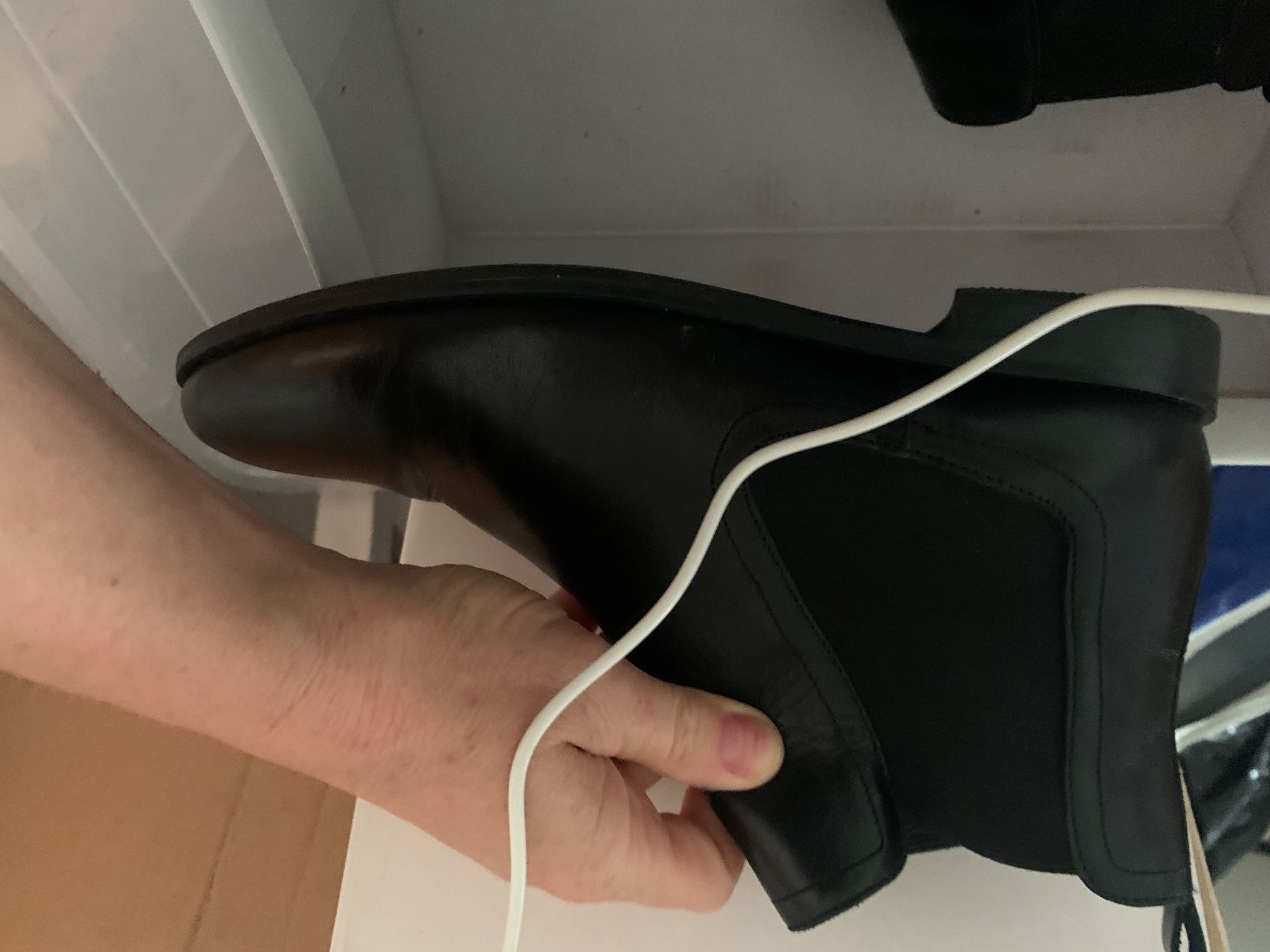 Damenschuhe: 5th Avenue Leder Botos 40 Grösse – Gebraucht aus Obergösgen von Torrente 1