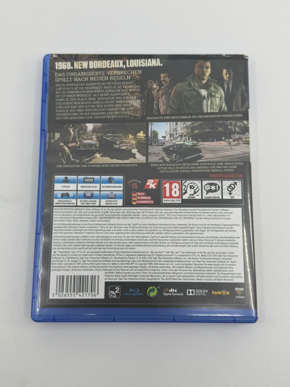 Giochi: Mafia 3 (PS4) – Usato da Herisau venduto da Seyashop1 2