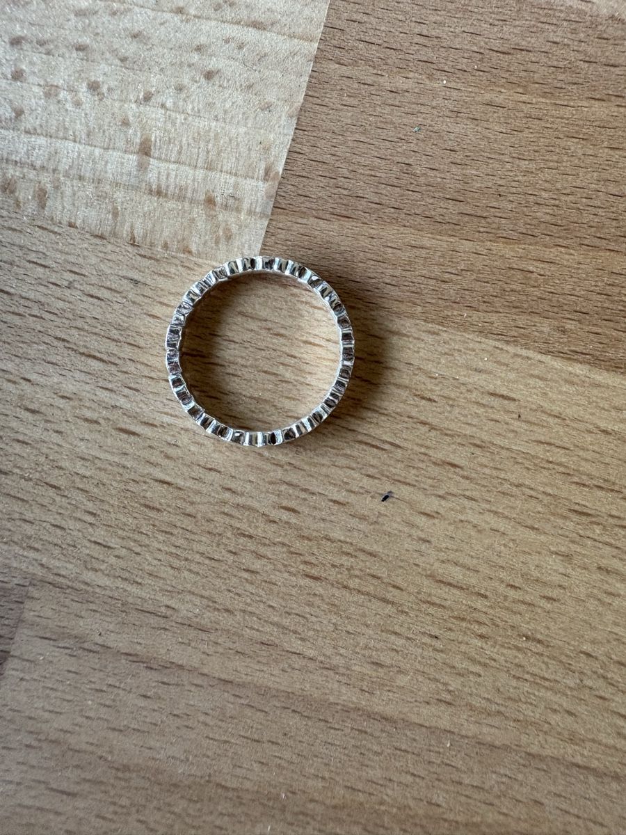 Thomas Sabo Anelli: Thomas Sabo Herzring, Silber, Grösse 56 – Usato da Wädenswil venduto da HaLu_12