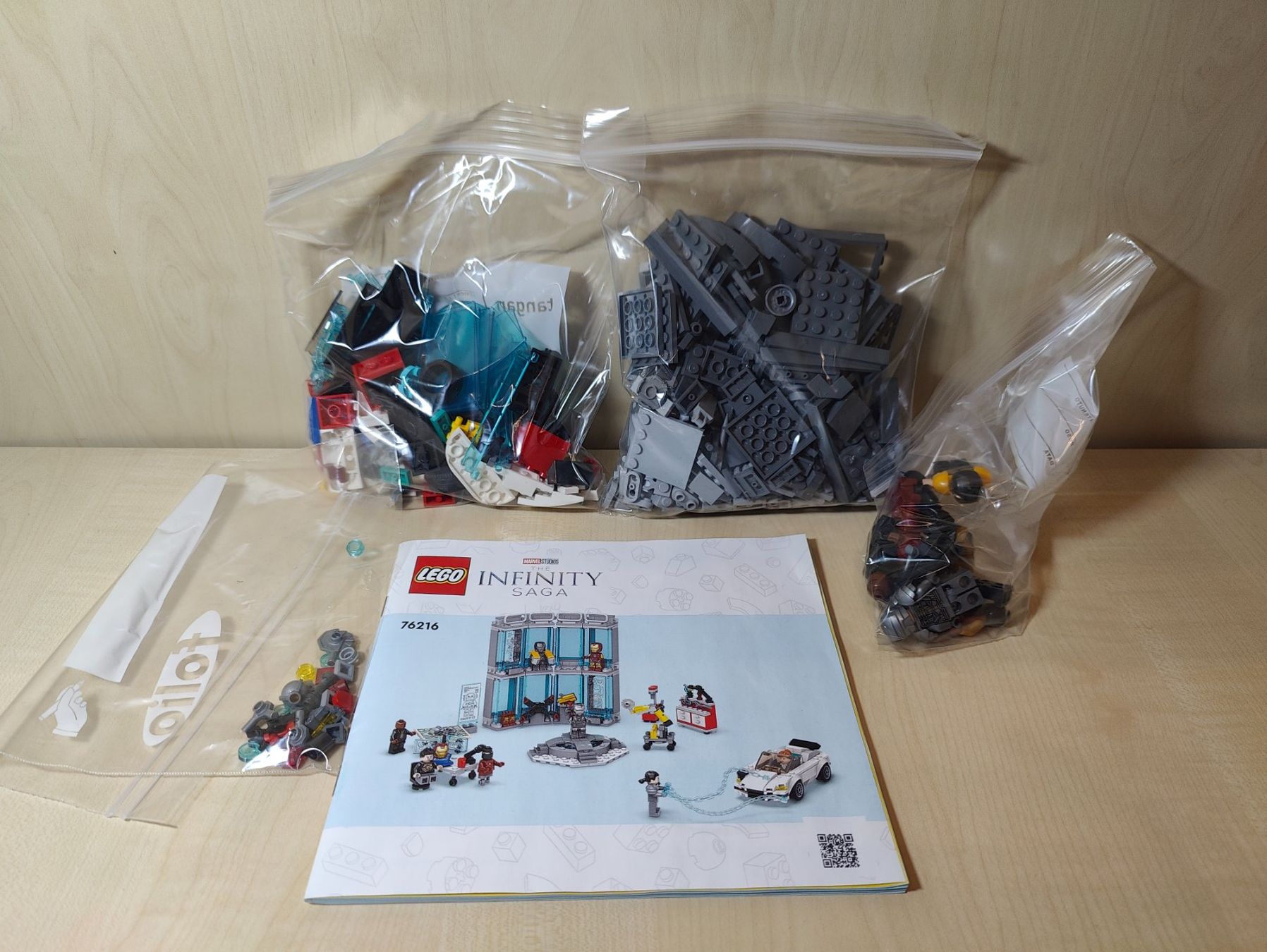 Lego Kit di costruzioni: Lego Super Heroes 76216 Iron Mans Werkstatt – Usato da Sulgen venduto da WhiteWolf3 4