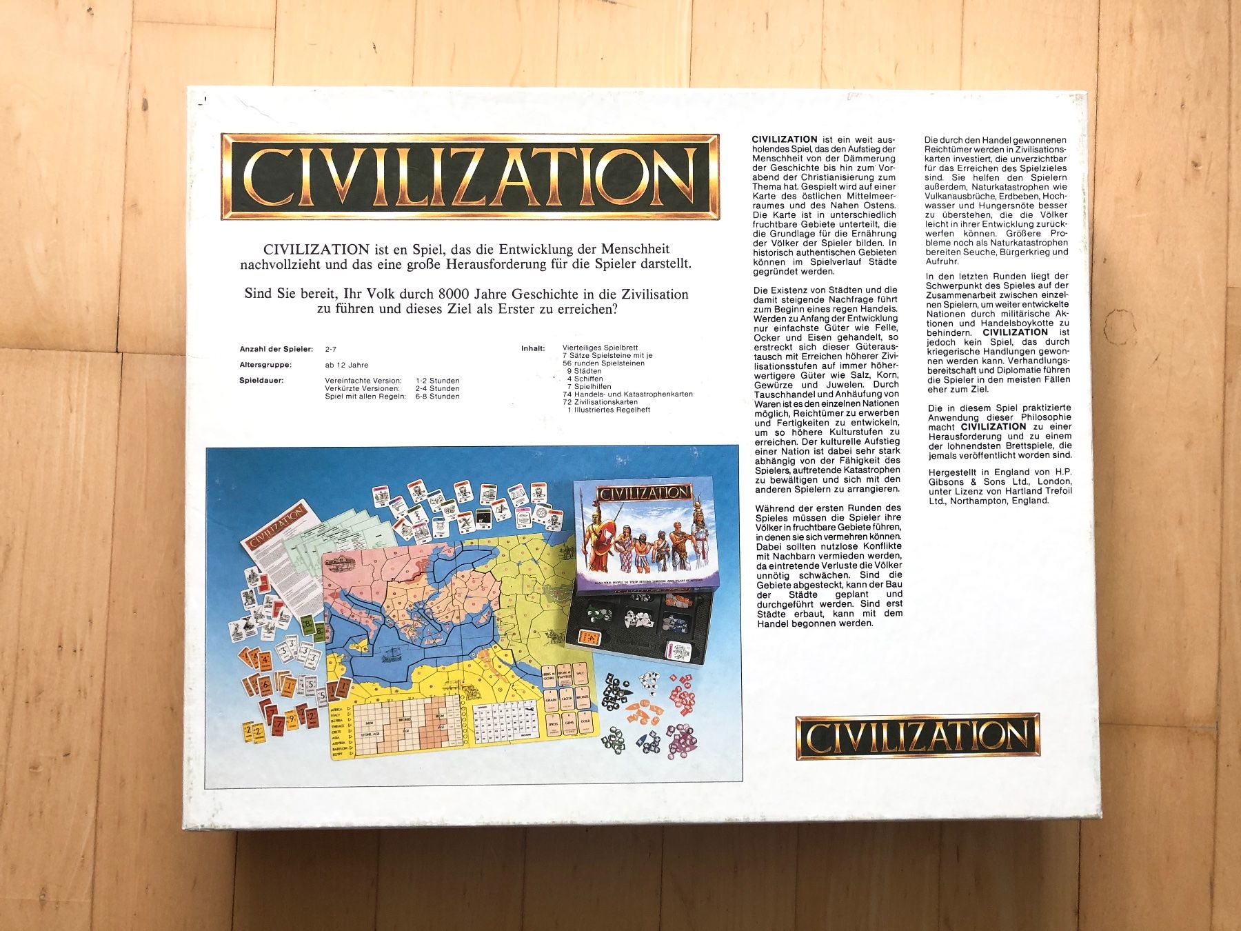 Giochi: CIVILIZATION vintage Rarität !! – Usato da Wallisellen venduto da Fax 1
