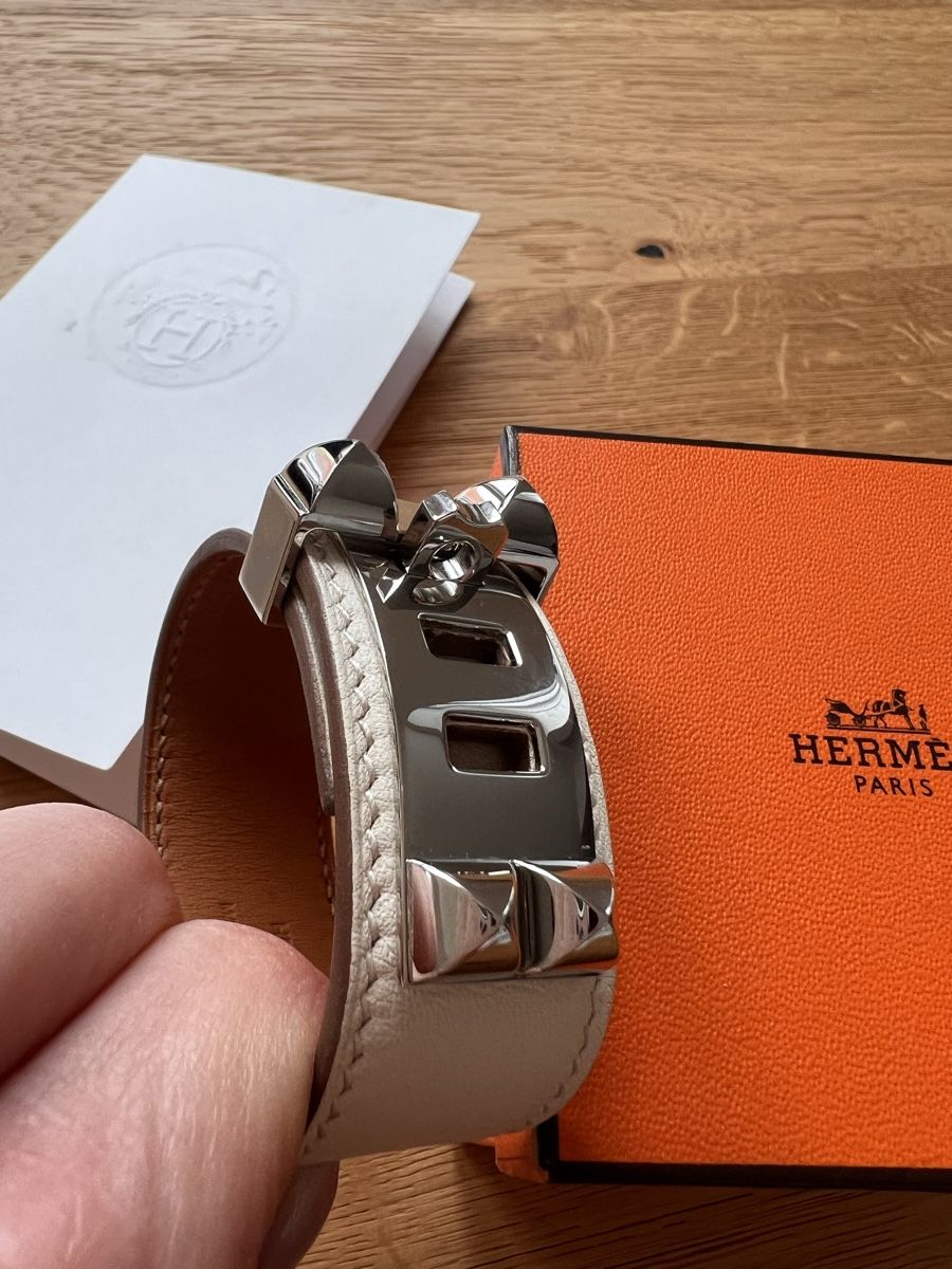 Hermès Armbänder & -reifen: Original Hermes Collier de Chien 24 Nata T1 Fullset – Neu (gemäss Beschreibung) aus Baar von Axel_Fooly 1