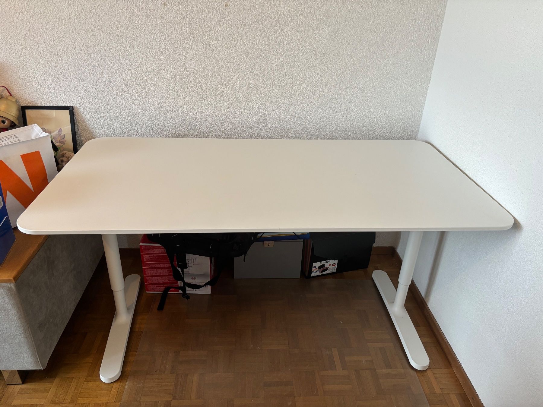 Ikea Scrivanie: Bureau blanc 160/80 – Usato da Chavannes-Renens venduto da lis_97qc