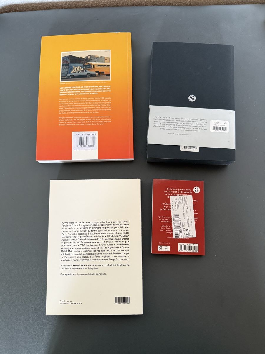Libri: Lot Culture Hip-Hop  – Usato da St-Barthélemy VD venduto da tom_75dc 1