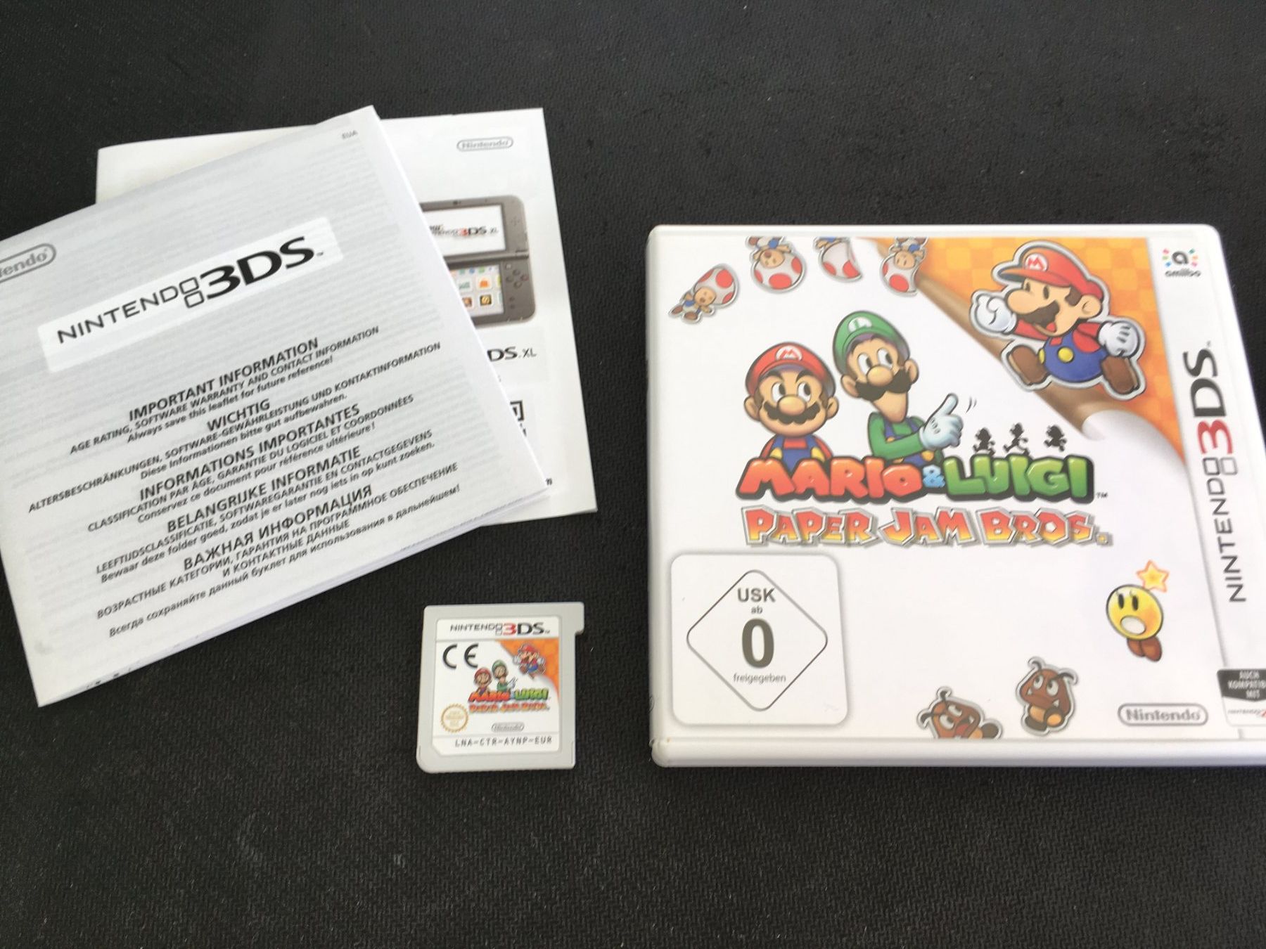 Nintendo Giochi: Mario & Luigi Paper Jam Bros - Nintendo 3ds – Usato da St.Gallen venduto da sjosjo