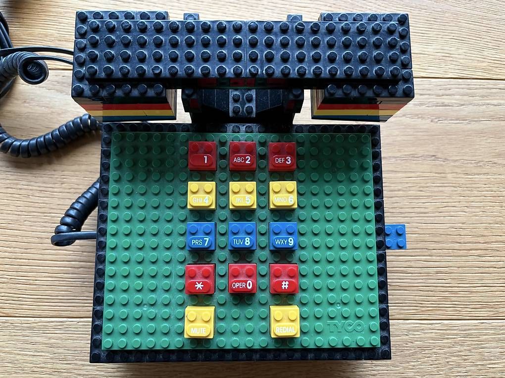 Telefoni: Design Klassiker - Tyco Lego Telefon – Usato da Buus venduto da Frodo24