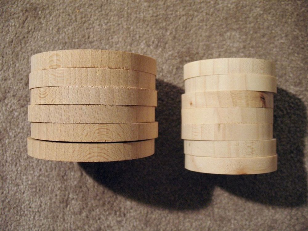 MDF Holz Scheibe Kreise - Deko Basteln 3-50cm, Pack Produktbild-Vorschau 8