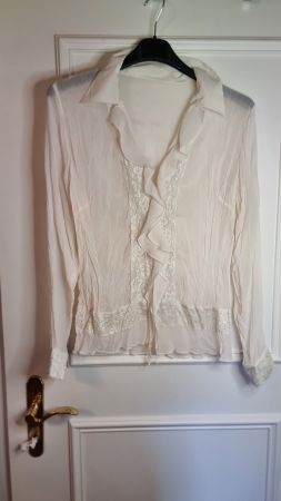 🌺Vintage Durchsichtiges Hemd Größe 38/M🌺