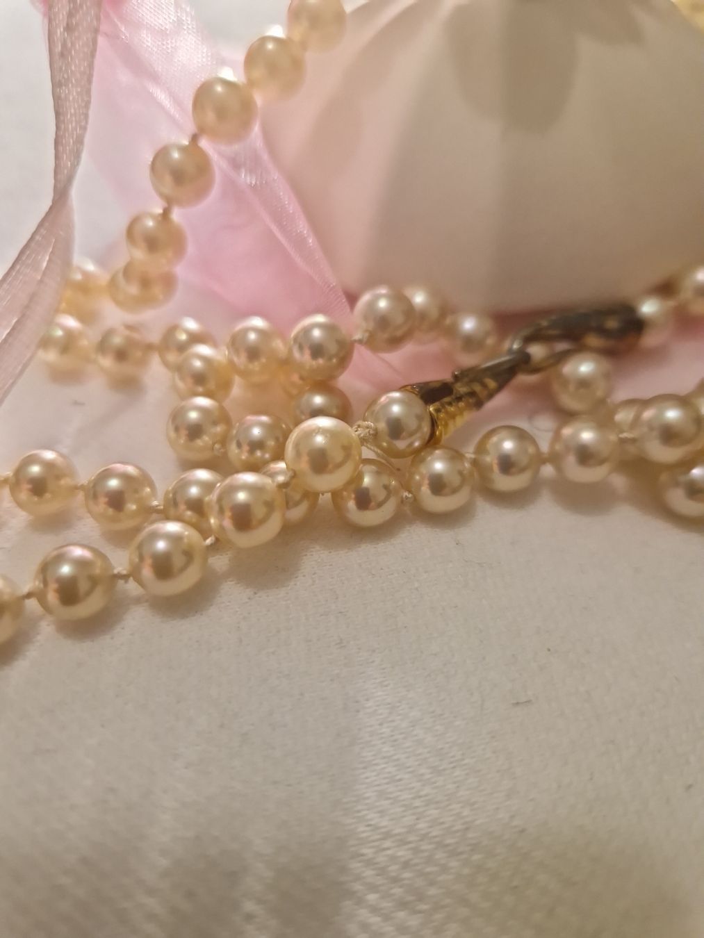 Catenine: Schmuck kette mit Perlen – Usato da Effretikon venduto da rinuom01 2