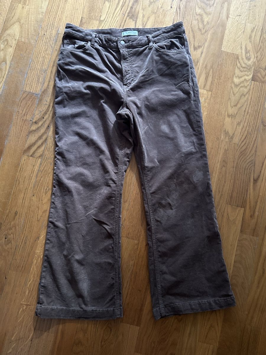 Mango Pantaloni: Mango Cordhose Gr.46 braun – Usato da chur venduto da corazon710 1