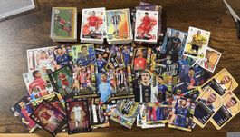 Fussball Trading Cards Konvolut diverse Spieler ab 10.-