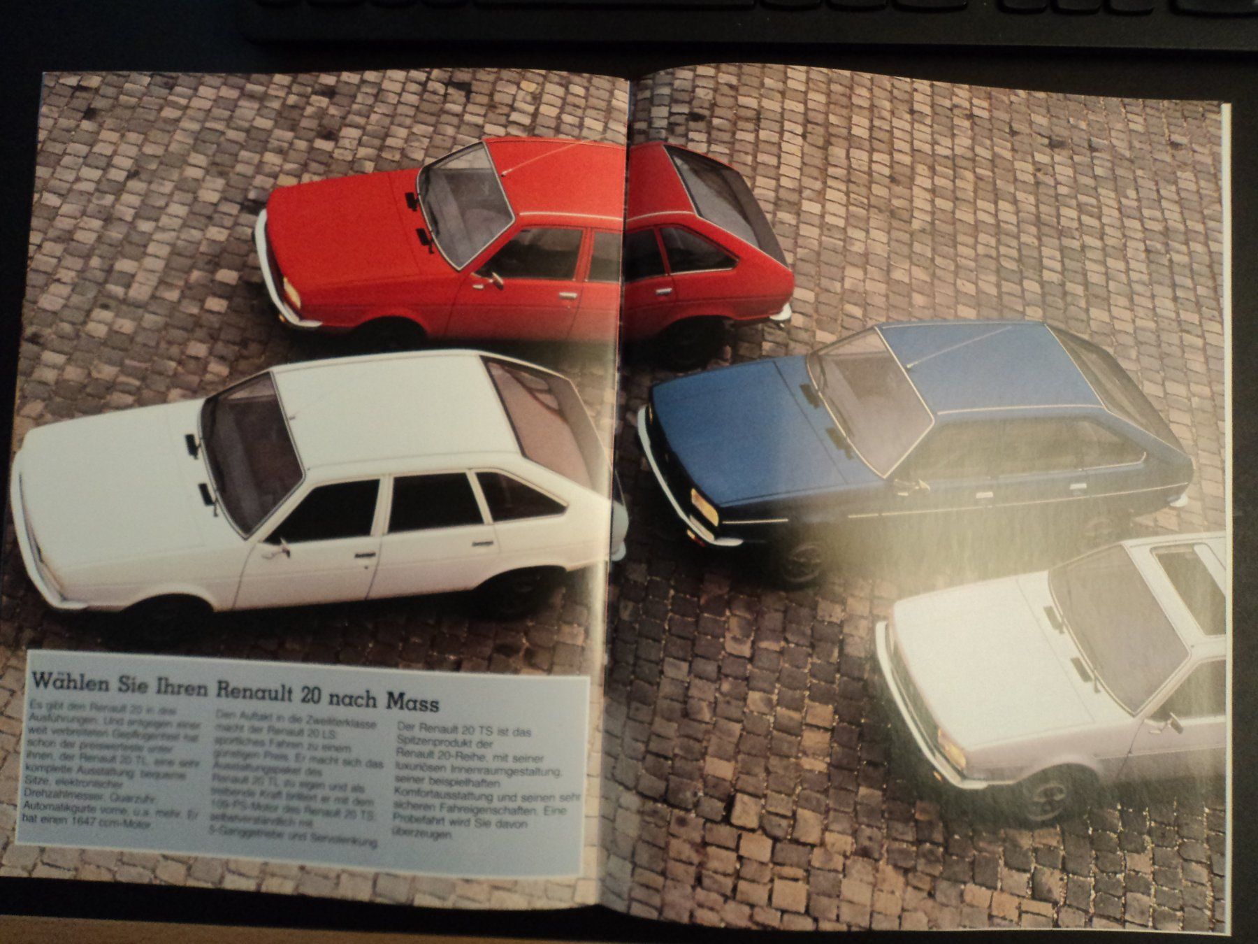Renault Documenti: Prospekt Renault 20 1979 – Usato da Schwarzenburg venduto da modelCARama 8