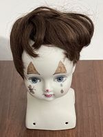 Sehr schöner KERAMIK-CLOWN-KOPF „Maly Kindler“ / ca. 1971