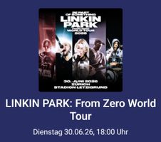 Linkin Park Ticket Stehplatz Vorne - 30.06.2026 Letzigrund