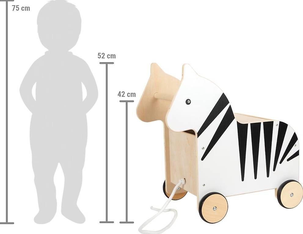 Spielzeuge: small foot Spielzeugkiste mit Rollen Zebra – Gebraucht aus Luzern von Camille6003 4