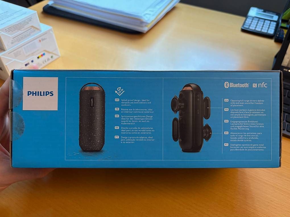 Casse acustiche: Philips BT6050B  Bluetooth Lautsprecher  – Nuovo e nell'imballaggio originale da Erlen venduto da Nussi-59 2