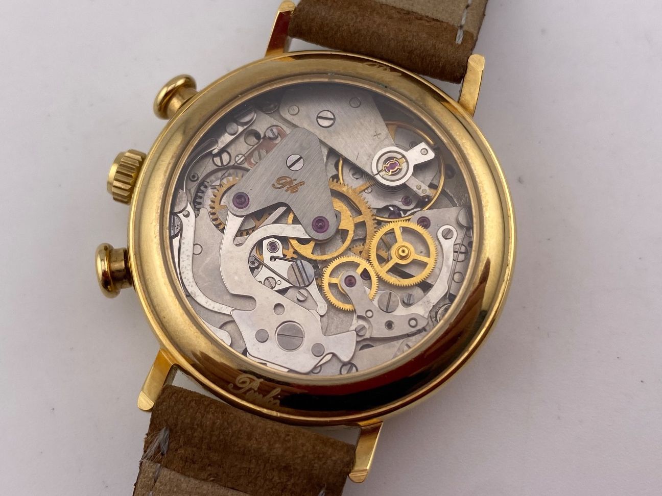 Orologi: Chronograph Handaufzug läuft – Usato da Biel/Bienne venduto da MrP_WatchesBiel 2