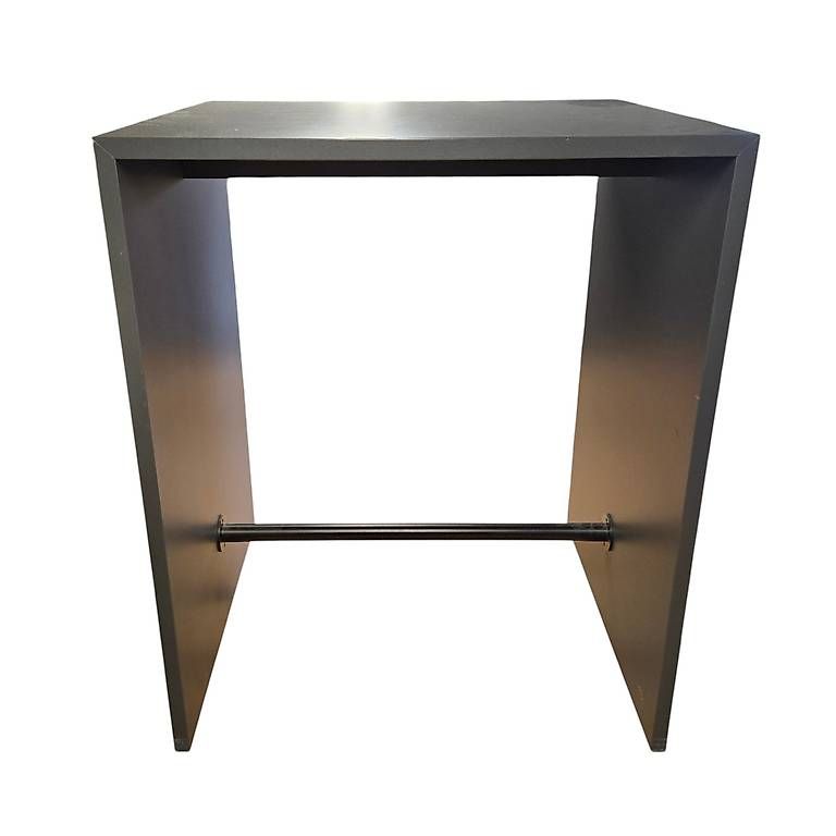 Tavoli: Bartisch Kunstharz anthrazit B 90 x T 75 x H 110 cm – Usato da Wolhusen venduto da Gastrorampe 2