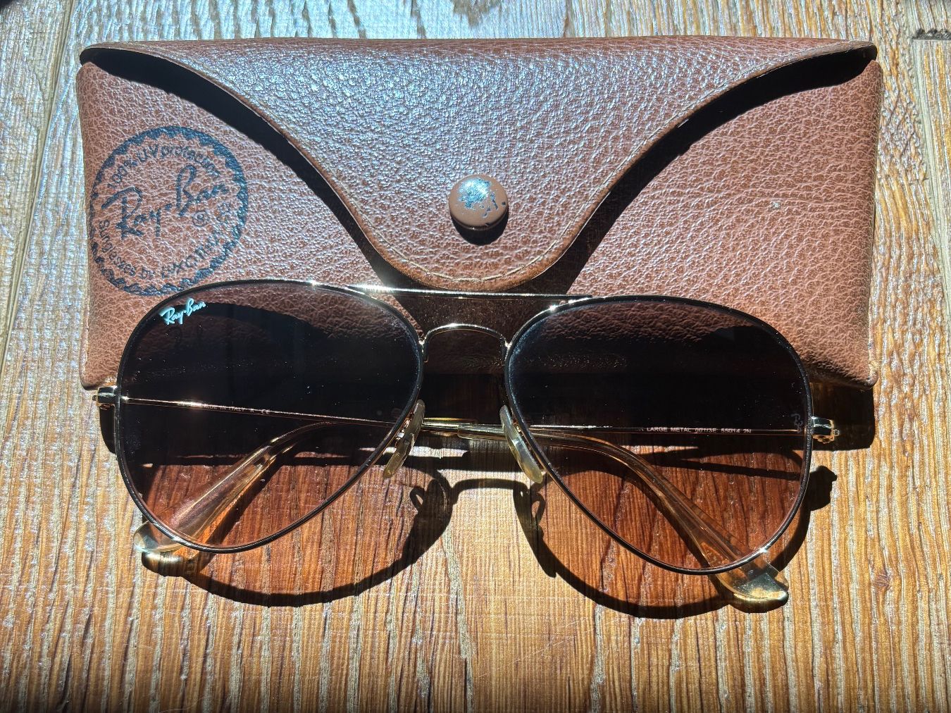 Ray-Ban Brillen & Gläser: Ray-ban Aviator Large Metal – Gebraucht aus Gorduno von nic_8jd2
