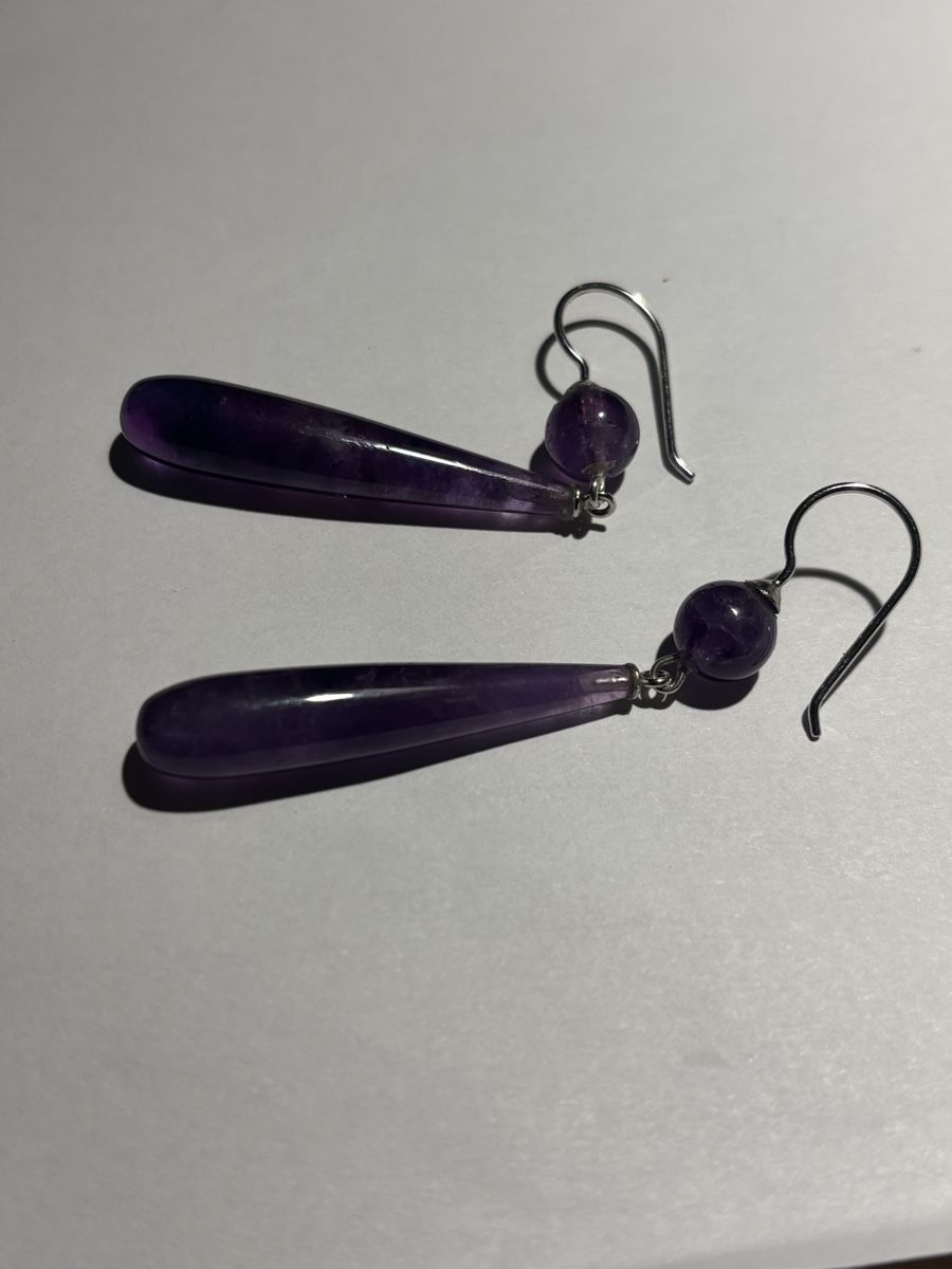 Ohrringe & -stecker: Amethyst Ohrhänger – Neu (gemäss Beschreibung) aus Bern von Himmelsherold 1