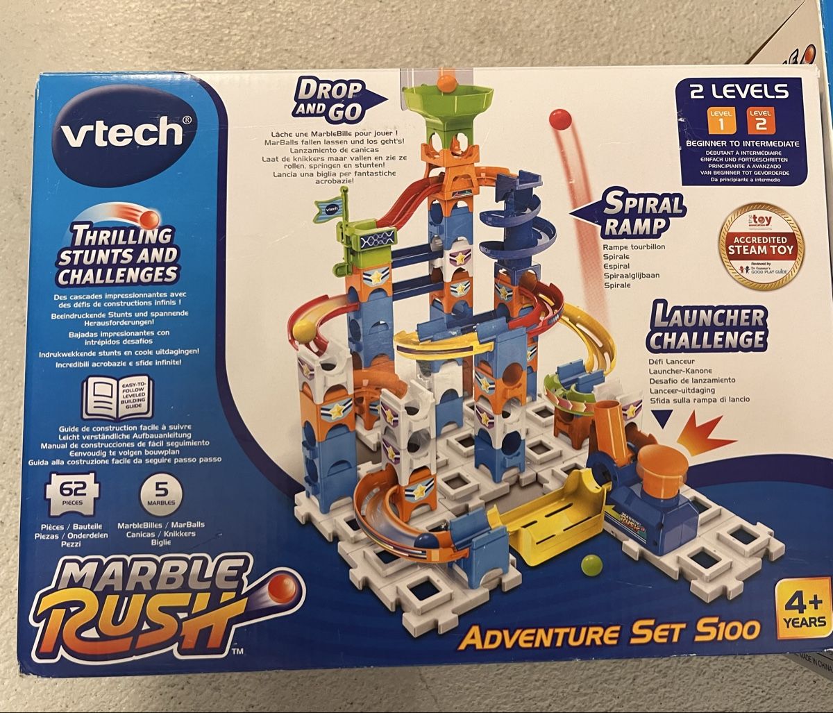 Vtech Jouets: Vtech Marble Rush 2 grosse Sets – D'occasion à Volketswil par JulBar2014 2