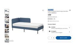 Lit IKEA très peu utilisé 